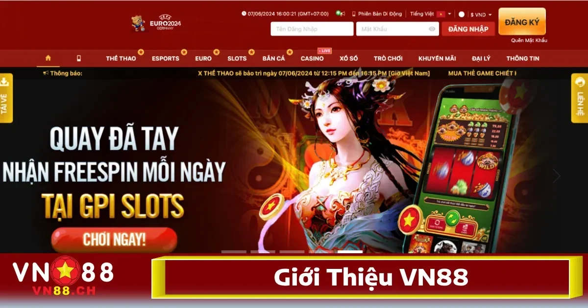 Trang chủ 98 VN88 được mệnh danh là sân chơi đẳng cấp quốc tế chuẩn 5 sao.